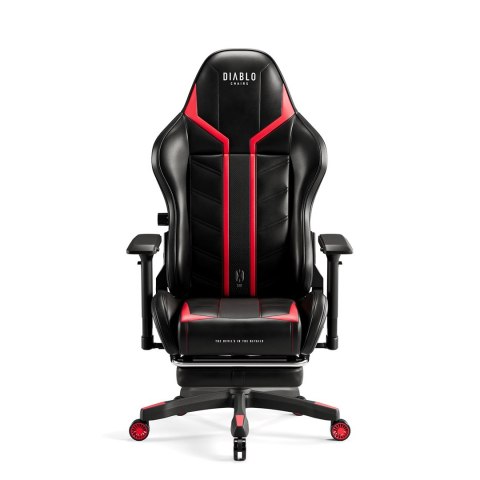 DIABLO CHAIRS Fotel gamingowy DIABLO X-RAY normal fotel czarno-czerwony DIABLO CHAIRS Fotel gamingowy DIABLO X-RAY normal fotel czarno-czerwony
