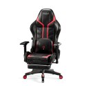 DIABLO CHAIRS Fotel gamingowy DIABLO X-RAY normal fotel czarno-czerwony