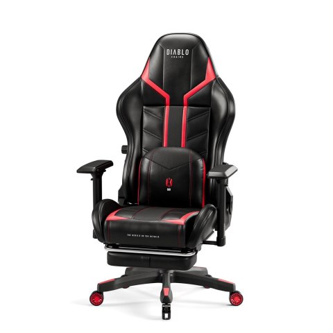 DIABLO CHAIRS Fotel gamingowy DIABLO X-RAY normal fotel czarno-czerwony DIABLO CHAIRS Fotel gamingowy DIABLO X-RAY normal fotel czarno-czerwony