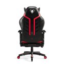 DIABLO CHAIRS Fotel gamingowy DIABLO X-RAY normal fotel czarno-czerwony