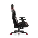 DIABLO CHAIRS Fotel gamingowy DIABLO X-RAY normal fotel czarno-czerwony