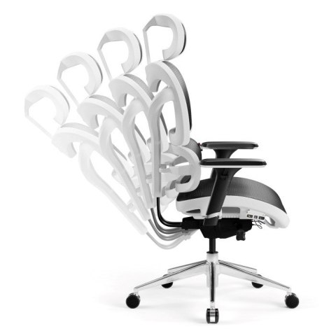 DIABLO CHAIRS Fotel gamingowy DIABLO V-COMMANDER fotel biało-czarny DIABLO CHAIRS Fotel gamingowy DIABLO V-COMMANDER fotel biało-czarny