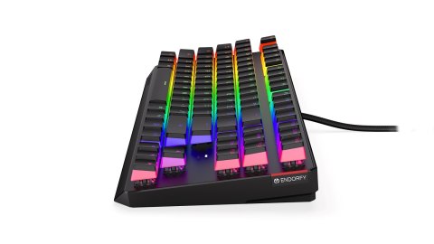ENDORFY Klawiatura gamingowa ENDORFY Thock TKL Pudding Blue RGB ENDORFY Klawiatura gamingowa ENDORFY Thock TKL Pudding Blue RGB