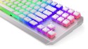 ENDORFY Klawiatura gamingowa ENDORFY Thock TKL Pudding Onyx White Brown RGB