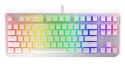 ENDORFY Klawiatura gamingowa ENDORFY Thock TKL Pudding Onyx White Brown RGB