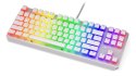 ENDORFY Klawiatura gamingowa ENDORFY Thock TKL Pudding Onyx White Brown RGB
