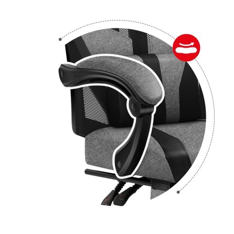Huzaro Fotel gamingowy Huzaro Combat 5.0 Grey Huzaro Fotel gamingowy Huzaro Combat 5.0 Grey