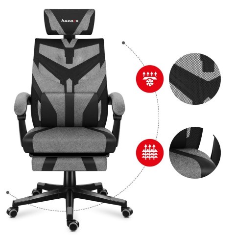 Huzaro Fotel gamingowy Huzaro Combat 5.0 Grey Huzaro Fotel gamingowy Huzaro Combat 5.0 Grey
