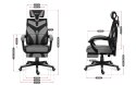 Huzaro Fotel gamingowy Huzaro Combat 5.0 Grey