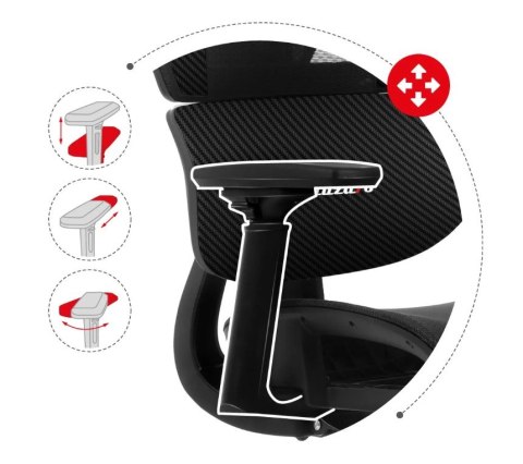 Huzaro Fotel gamingowy Huzaro Combat 8.0 Carbon Huzaro Fotel gamingowy Huzaro Combat 8.0 Carbon