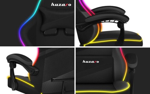 Huzaro Fotel gamingowy Huzaro Force 4.4 RGB Black Huzaro Fotel gamingowy Huzaro Force 4.4 RGB Black