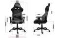 Huzaro Fotel gamingowy Huzaro Force 6.2 Grey Mesh