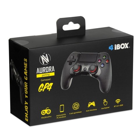 IBOX AURORA GAMEPAD GP4 KONTROLER PS4, PC, ANDROID IBOX AURORA GAMEPAD GP4 KONTROLER PS4, PC, ANDROID