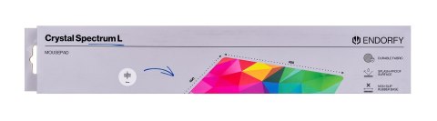 ENDORFY Podkładka pod mysz ENDORFY Crystal Spectrum L ENDORFY Podkładka pod mysz ENDORFY Crystal Spectrum L
