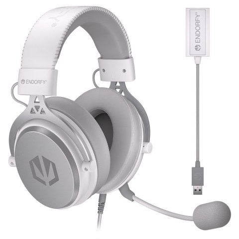 ENDORFY Słuchawki ENDORFY Viro Plus USB Onyx White ENDORFY Słuchawki ENDORFY Viro Plus USB Onyx White