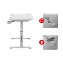 Huzaro Biurko gamingowe Huzaro Hero 2.6 White