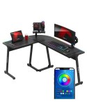 Huzaro Biurko gamingowe Huzaro Hero 6.0 Black RGB
