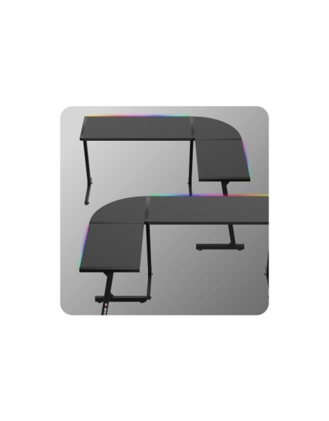 Huzaro Biurko gamingowe Huzaro Hero 6.0 Black RGB Huzaro Biurko gamingowe Huzaro Hero 6.0 Black RGB
