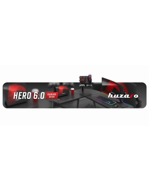 Huzaro Biurko gamingowe Huzaro Hero 6.0 Black RGB Huzaro Biurko gamingowe Huzaro Hero 6.0 Black RGB