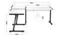 Huzaro Biurko gamingowe Huzaro Hero 6.0 White