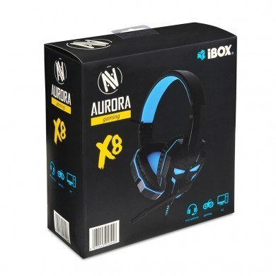 IBOX Słuchawki z mikrofonem IBOX SHPIX8MV X8 GAMING (kolor czarny) IBOX Słuchawki z mikrofonem IBOX SHPIX8MV X8 GAMING (kolor czarny)