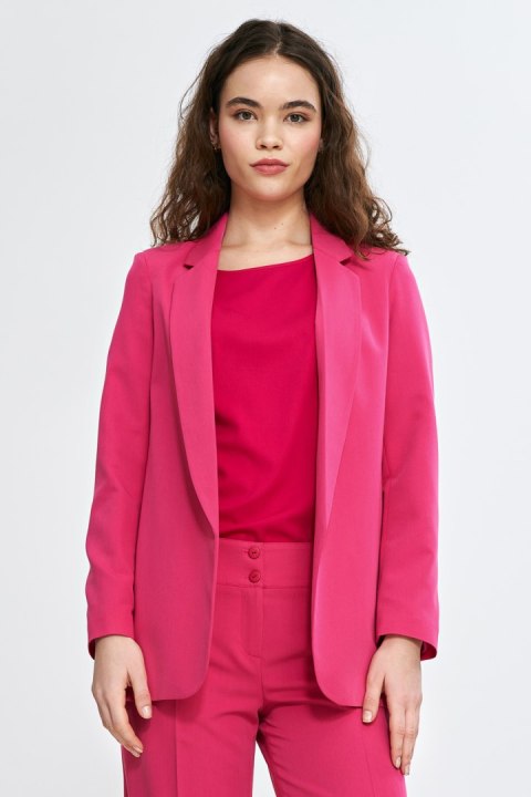 Klasyczna marynarka Z77 Pink - Nife Klasyczna marynarka Z77 Pink - Nife