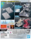 BANDAI ACTION BASE 6 CLEAR COLOR [MIRROR STICKERS SET]