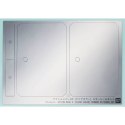 BANDAI ACTION BASE 6 CLEAR COLOR [MIRROR STICKERS SET]