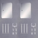 BANDAI ACTION BASE 6 CLEAR COLOR [MIRROR STICKERS SET]