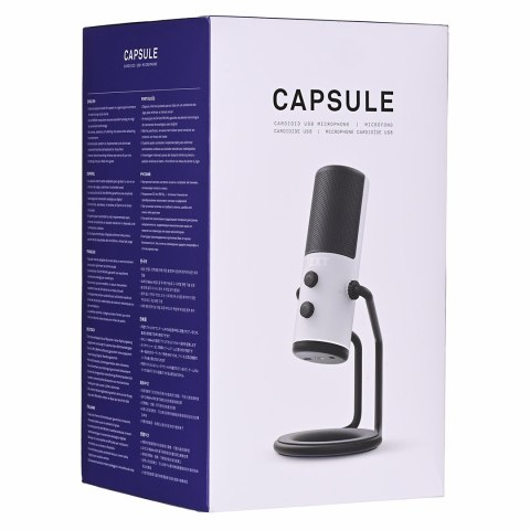 NZXT NZXT MIKROFON NZXT CAPSULE BIAŁY USB-C NZXT NZXT MIKROFON NZXT CAPSULE BIAŁY USB-C