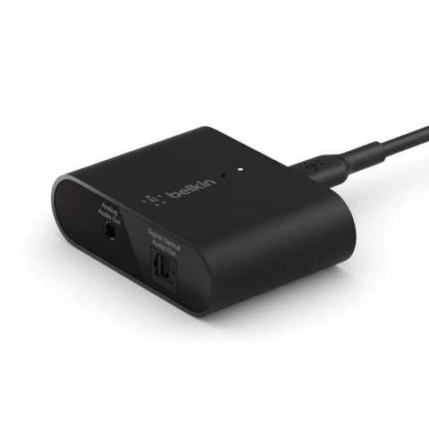 Belkin Adapter Belkin SoundForm Connect Audio Adapter with AirPlay2 USB-C to 3.5mm Audio + Digital Optical Audio Belkin Adapter Belkin SoundForm Connect Audio Adapter with AirPlay2 USB-C to 3.5mm Audio + Digital Optical Audio