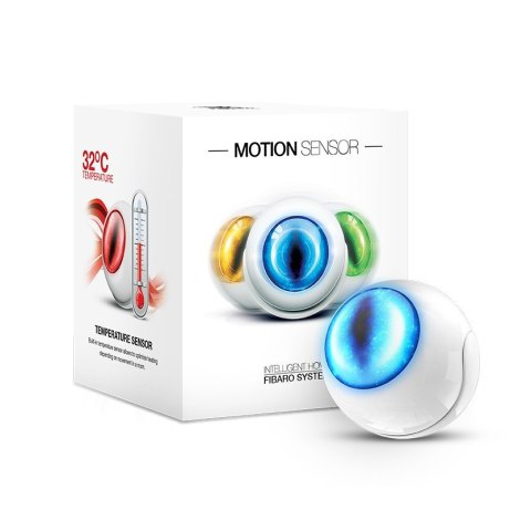 FIBARO FIBARO Czujnik ruchu FGMS-001 ZW5 (wewnętrzny; Z-Wave; kolor biały) FIBARO FIBARO Czujnik ruchu FGMS-001 ZW5 (wewnętrzny; Z-Wave; kolor biały)