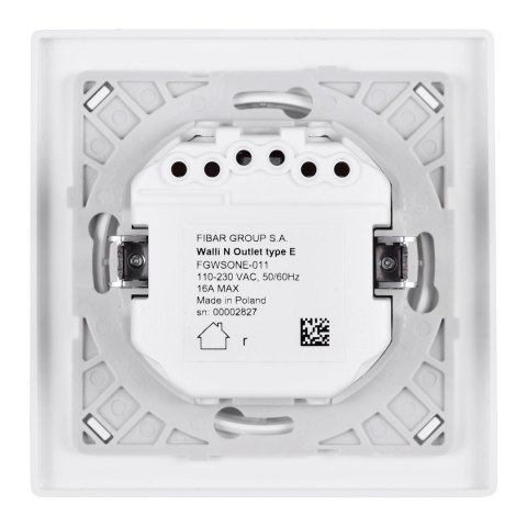 FIBARO FIBARO Gniazdko Walli Outlet N typ E FGWSONE-011 FIBARO FIBARO Gniazdko Walli Outlet N typ E FGWSONE-011