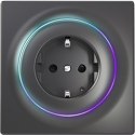 FIBARO FIBARO Gniazdo Walli Outlet type F FGWOF-011-8 antracyt