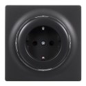 FIBARO FIBARO Gniazdo Walli Outlet type F FGWOF-011-8 antracyt