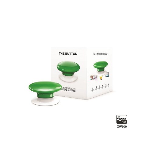 FIBARO FIBARO Przycisk The Button FGPB-101-5 ZW5 (Bluetooth, Z-Wave; kolor zielony) FIBARO FIBARO Przycisk The Button FGPB-101-5 ZW5 (Bluetooth, Z-Wave; kolor zielony)