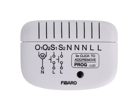 FIBARO Sterownik Rolet Fibaro FGR-224 (następca FGR-223) FIBARO Sterownik Rolet Fibaro FGR-224 (następca FGR-223)