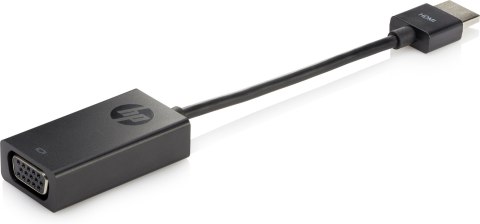 Hewlett-Packard Przejściówka HP HDMI to VGA Cable Adapter czarna X1B84AA Hewlett-Packard Przejściówka HP HDMI to VGA Cable Adapter czarna X1B84AA