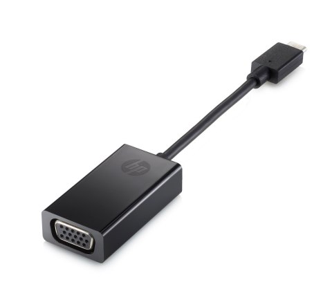 Hewlett-Packard Przejściówka HP USB-C to VGA Display Adapter czarna P7Z54AA Hewlett-Packard Przejściówka HP USB-C to VGA Display Adapter czarna P7Z54AA