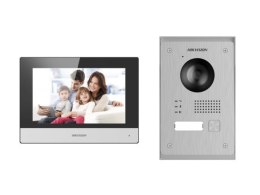 Hikvision ZESTAW WIDEODOMOFONOWY HIKVISION DS-KIS703Y-P