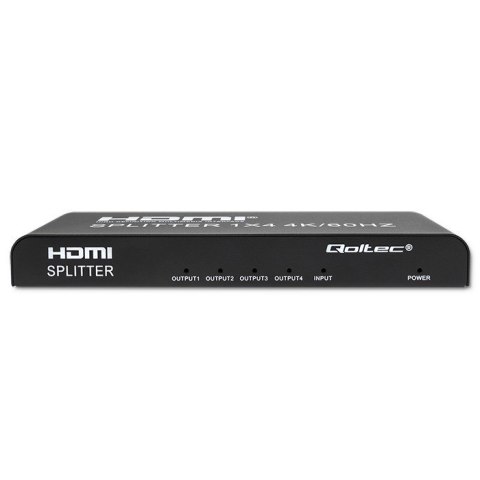 Qoltec QOLTEC ROZDZIELACZ SPLITTER 4XHDMI 4KX2K | 6GB/S | 60HZ Qoltec QOLTEC ROZDZIELACZ SPLITTER 4XHDMI 4KX2K | 6GB/S | 60HZ