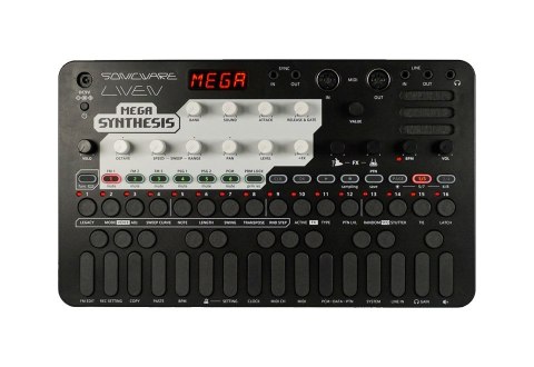 Sonicware Sonicware LIVEN MEGA SYNTHESIS - Moduł do komponowania muzyki do gier retro Sonicware Sonicware LIVEN MEGA SYNTHESIS - Moduł do komponowania muzyki do gier retro