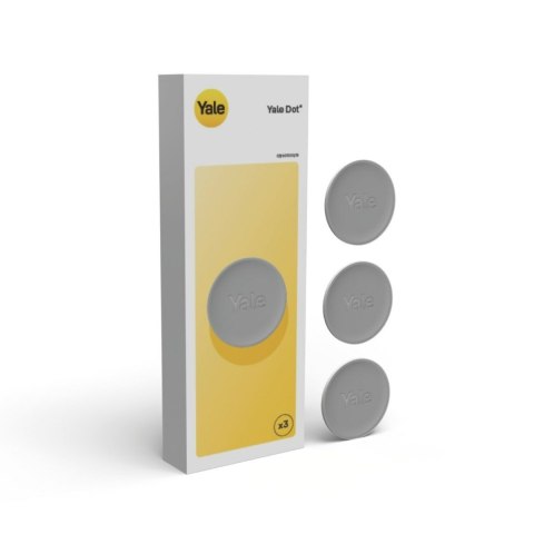 Yale Yale Dot 3-Pack (Silver) NFC Tag Yale Yale Dot 3-Pack (Silver) NFC Tag