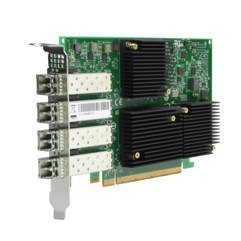 BROADCOM Broadcom (Emulex) Fibre Channel HBA 4xPorts 16GFC Short Wave Optical LC SFP PCIe Gen3 x8 Gen6 LPe31004-M6