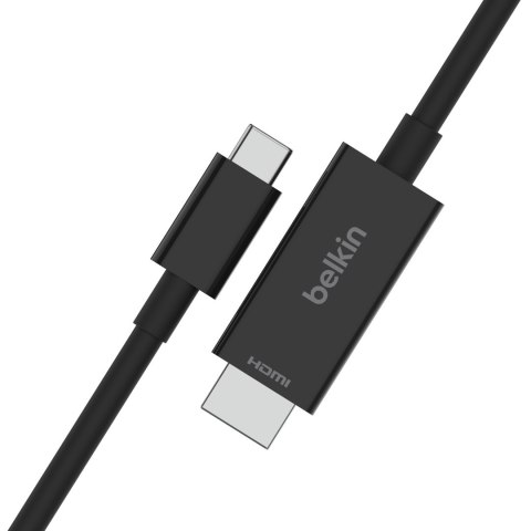 Belkin Kabel Belkin Connect USB-C to HDMI 2.1 Cable 2m Black Belkin Kabel Belkin Connect USB-C to HDMI 2.1 Cable 2m Black