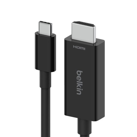 Belkin Kabel Belkin Connect USB-C to HDMI 2.1 Cable 2m Black Belkin Kabel Belkin Connect USB-C to HDMI 2.1 Cable 2m Black