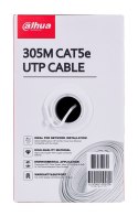 DAHUA Kabel sieciowy DAHUA drut, 100% miedź PFM920I-5EUN (UTP; 305m; kat. 5e;)
