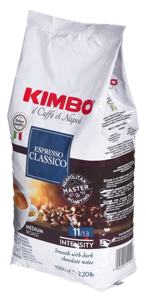 KIMBO Kawa Kimbo Espresso Classico 1 kg, Ziarnista KIMBO Kawa Kimbo Espresso Classico 1 kg, Ziarnista