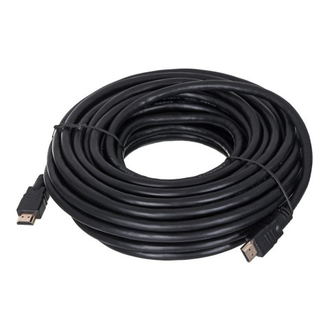 Lanberg Kabel Lanberg CA-HDMI-10CC-0150-BK (HDMI M - HDMI M; 15m; kolor czarny) Lanberg Kabel Lanberg CA-HDMI-10CC-0150-BK (HDMI M - HDMI M; 15m; kolor czarny)
