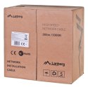 Lanberg Kabel sieciowy Lanberg LCU6-12CU-0305-S (UTP; 305m; kat. 6; kolor szary)